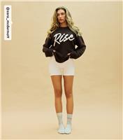 Women's by Zara McDermott Brown Slogan Jumper Rise New Look