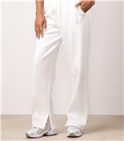 Women's Cream Shadow Logo Embroidered Straight Leg Joggers Gym King New Look