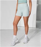 Women's Green 365 Scrunched Back Shorts Gym King New Look