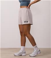 Women's Stone Revive Logo Print Shorts Gym King New Look