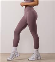 Women's Lilac Sculpting Seamless Leggings Gym King New Look