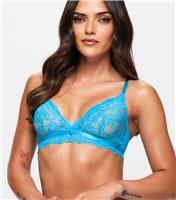 Women's Turquoise Lace Bralette Ann Summers New Look