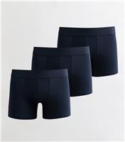 Men's Pack of 5 Navy Boxers New Look