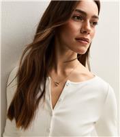 Women's Petite Cream Long Sleeve Button Through Top New Look