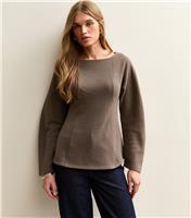 Women's Mink Soft Touch Fitted Waist Top New Look