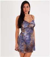 Women's Multicolour Glitter Mini Dress Quiz New Look