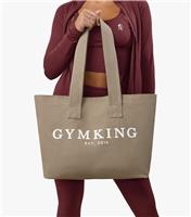 Light Brown Established Tote Bag Gym King New Look