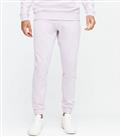 Men's Lilac Jersey Cuffed Joggers New Look