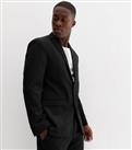 Men's Black Slim Suit Jacket New Look