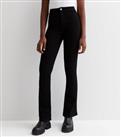Tall Black Waist Enhance Quinn Bootcut Jeans New Look