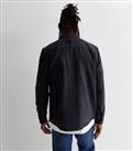Men's Only & Sons Navy Pocket Front Button Shacket New Look