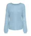 JDY Blue Knit Crew Neck Long Sleeve Jumper New Look