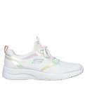 Skechers White Dynamight Keep Shining Trainers New Look