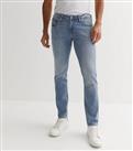Men's Jack & Jones Blue Slim Fit Jeans New Look