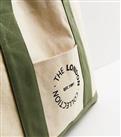 Cream London Collection Logo Large Canvas Tote Bag New Look