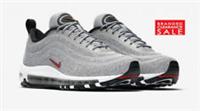 BNIB New Nike Air Max 97 LX Swarovski Bullet Silver Size 5 6 uk with receipt
