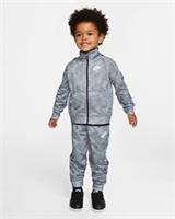 Nike Toddlers Taping Tricot Full Zip Tracksuit Set Jacket Jogger Grey CQ8995-063