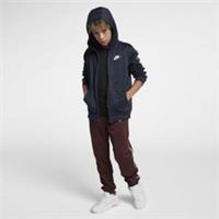 Kids Nike Repeat Tape Sporstwear Full Zip Jacket AV8387 451Blue/White Size XL