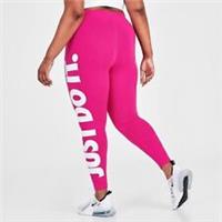 Nike Women's Just Do it Essential HR Full Length Legging In Plus Size 1X, - Plus Size Plus