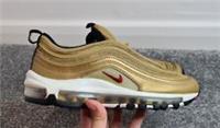 Nike Air Max 97 QS (GS) "Rare" - 918890 700 - Gold Bullet Trainers 6Y Womens 5