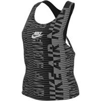 Nike Air Tank Women's Top Cross Back Gym Workout Fitness Black