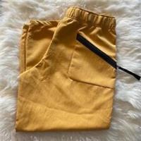 Nike Ladies Tech Pack Woven Sweatpants Golden Wheat ~ Size Large ~ RRP £79.95