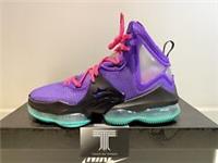 Nike Lebron XIX 19 Wild Berry ~ CZ0203 500 ~ Uk Size 8.5 ~ Euro 43