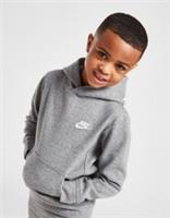 Kids Nike Overhead Club Hoodie Grey Fleece Sportswear New Hoody