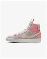 Kids Nike Blazer Mid 77 GS Trainers DQ0369 600 Pink/White Size UK 4_5_6