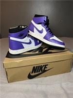 Nike Air Jordan 1 High Zoom CMFT Dark Iris UK 10.5 EU 44 MESSAGE BEFORE PURCHASE
