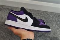 Nike Air Jordan Retro 1 Low 'Court Purple' 553560 125 5.5Y(UK Womens 4.5)