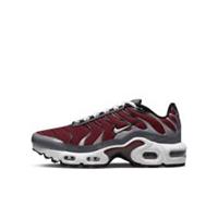 Kids Nike Air Max Plus (GS) Trainers Red/Grey/White CD0609 602 UK 4_5 EU 36.5_38