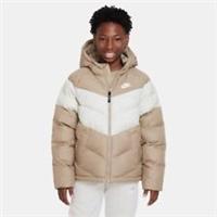 Kids Nike Sportswear Synthetic-Fill Hooded Jacket Beige White DX1264 247 S to XL