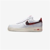 Mens Nike Air Force 1 07 LV8 Trainers DV0789 100 White/Red Size UK 7 EU 41