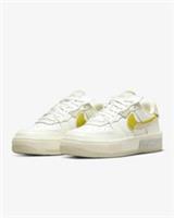 Nike Air Force 1 Fontana Trainers DV6984 100 White/Yellow Size UK 3.5 EU 36.5