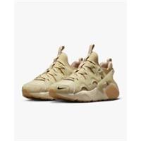 Nike Air Huarache Craft Trainers DQ8031 100 Beige/Pink Size UK 6.5 EU 40.5