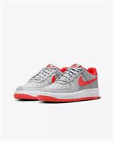 Nike Air Force 1 GS Trainers CT3839 005 Grey/Crimson Size UK 4.5_5_5.5_6