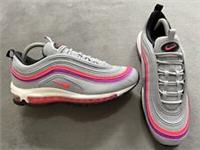 Genuine Authentic Brand New Nike Air Max 97 Wolf Grey Solar Red Trainers UK 7.5