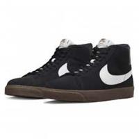 Mens Nike SB Zoom Blazer Mid Trainers 864349 010 Black/White Size UK 14 EU 49.5