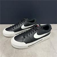 Nike Court Legacy Lift Women's Shoes Black / White Size UK 7 New