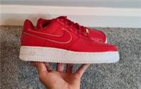 Nike Air Force 1 Icon Clash University Red Trainers UK 4 AO2132-602 BRAND NEW