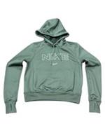 Nike Women's Therma Fit Pullover Hoodie In Dark Green - S Regular