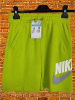BNWT NIKE LIME GREEN SWEAT SHORTS AGE 10-11 YEARS ACTIVE SPORT ATHLETIC 146CM