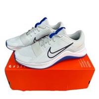 Nike MC Workout Trainers Gym Weightlifting Platinum / Blue Mens UK 10.5 New