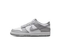 Nike Dunk Low Trainers White/Smoke Grey UK 3Y-6Y