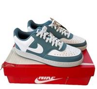 Nike Court Vision Low Next Nature Trainers White Blue Womens UK 7 New