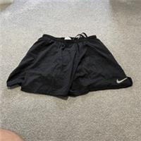 Nike running black shorts drifit Large