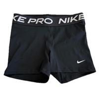 Nike Pro Shorts Black Womens 3 Size Medium New