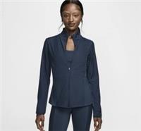 Nike One Rib Women's Dri FIT Full Zip Mid Layer Top - S Regular