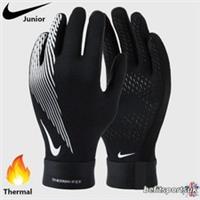 NIKE KIDS ACADEMY GLOVES BLACK GRIP WINTER THERMA FIT FOOTBALL JUNIOR BOYS